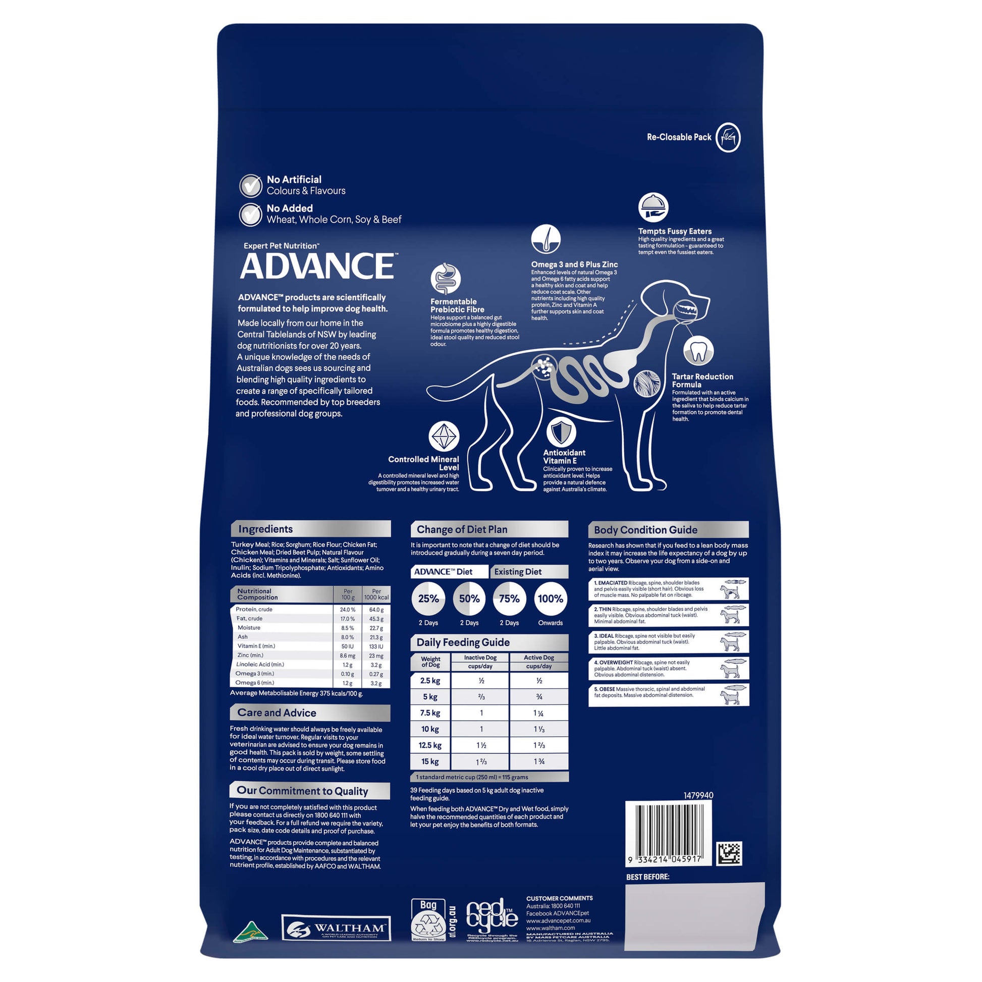 Advance Toy & Small Breed Adult Turkey Dry Dog Food (100000004150) [default_color]