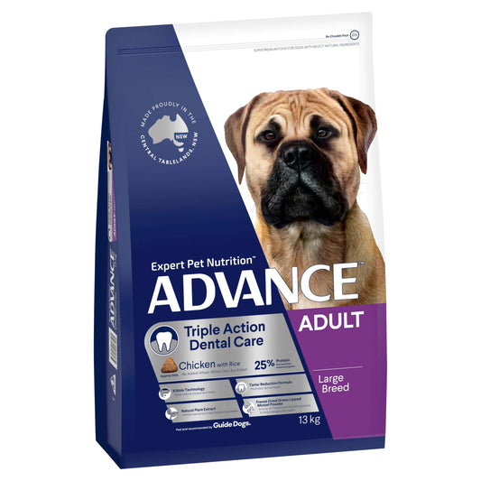 Advance Large Breed Triple Action Dental Care Chicken Dry Dog Food