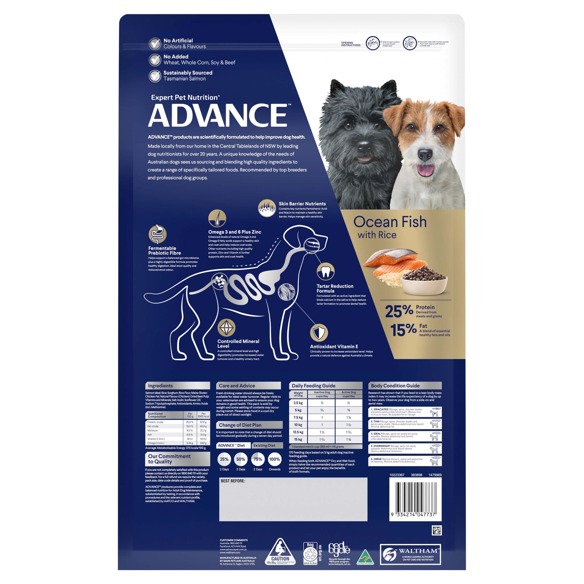 Advance Adult Terrier Dry Dog Food (100000004166) [default_color]