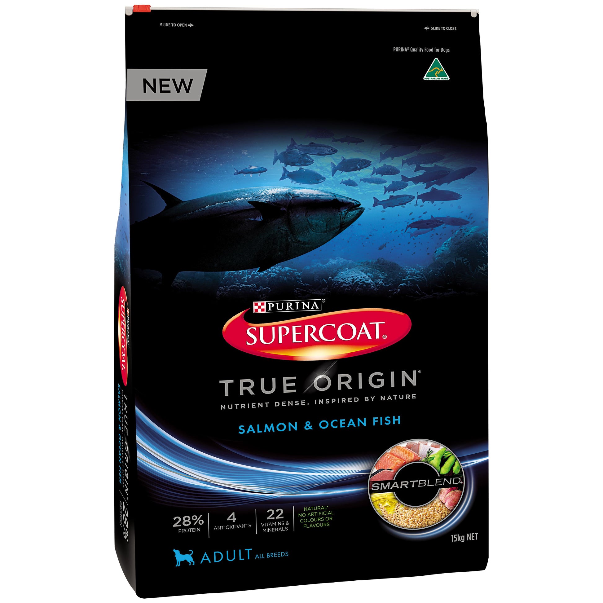 Supercoat True Origin Salmon & Ocean Fish Dry Dog Food (100000005466) [default_color]