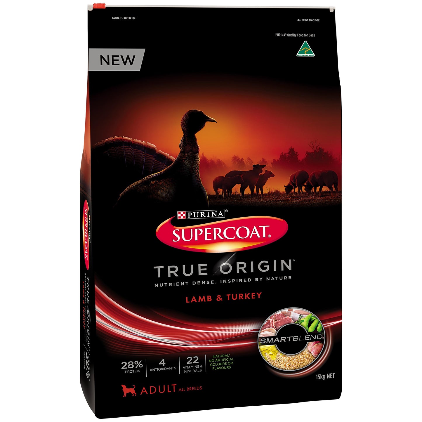 Supercoat True Origin Lamb & Turkey Dry Dog Food (100000005468) [default_color]