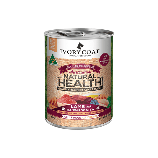 Ivory Coat Grain Free Adult Lamb & Kangaroo Wet Dog Food