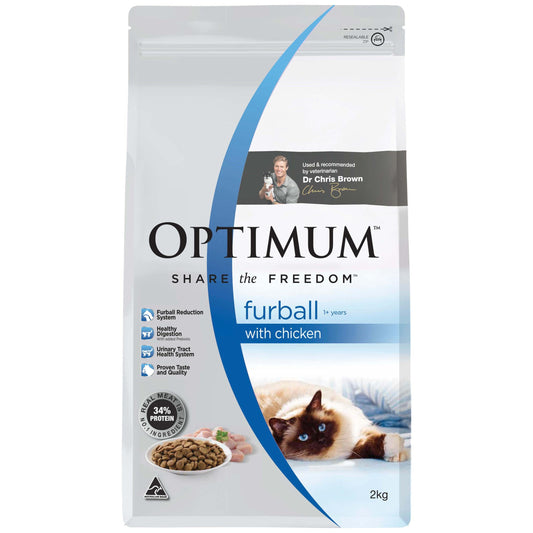Optimum Furball Chicken Dry Cat Food