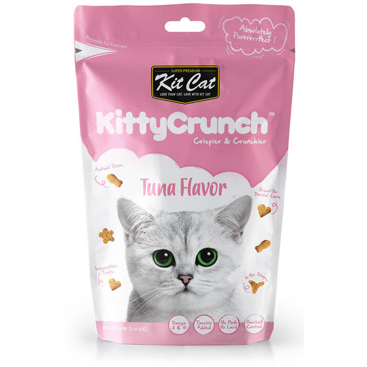 Kit Cat Tuna Kitty Crunch Cat Treats 60g