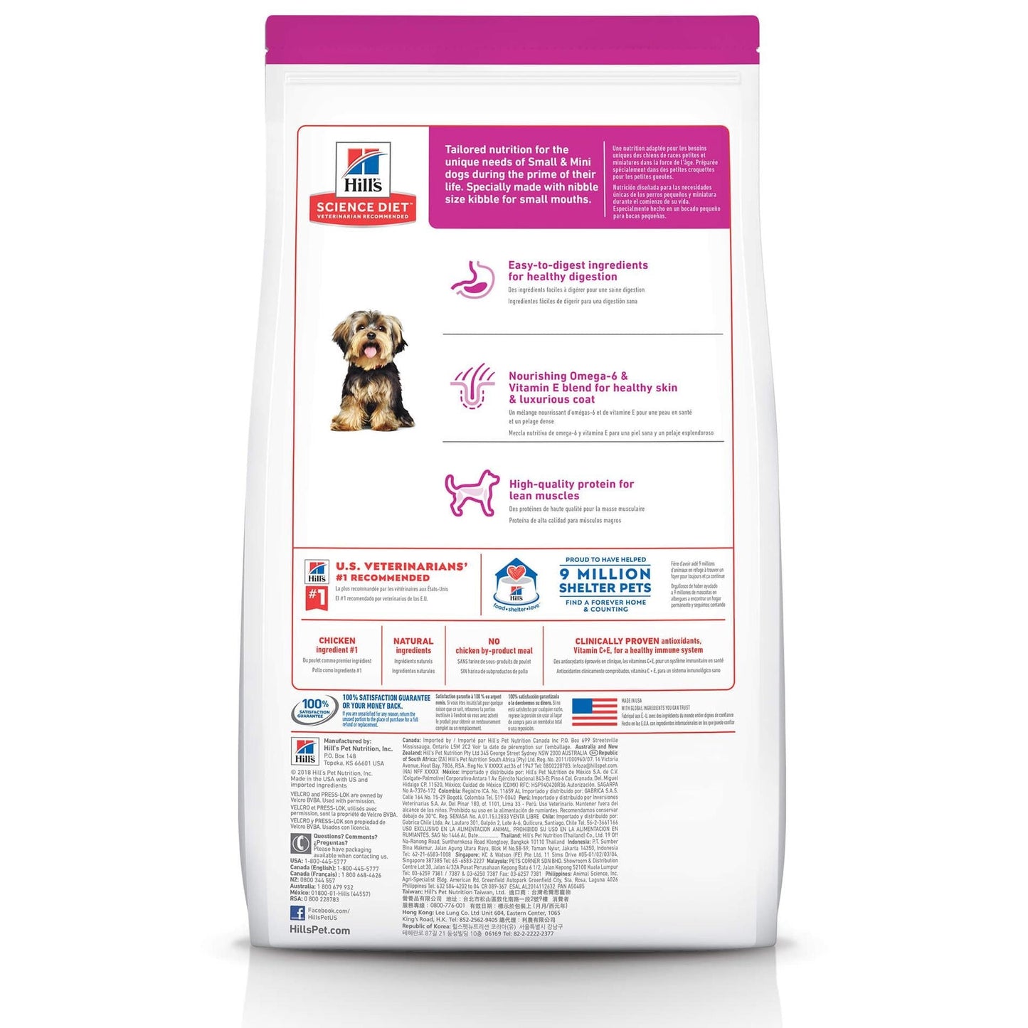 Hill's Science Diet Small & Mini Adult Dry Dog Food