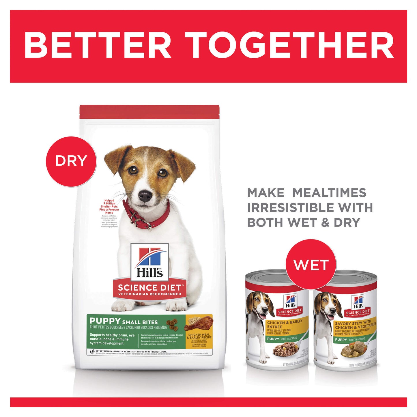 Hill's Science Diet Small Bites Puppy Dry Dog Food (100000012220) [default_color]