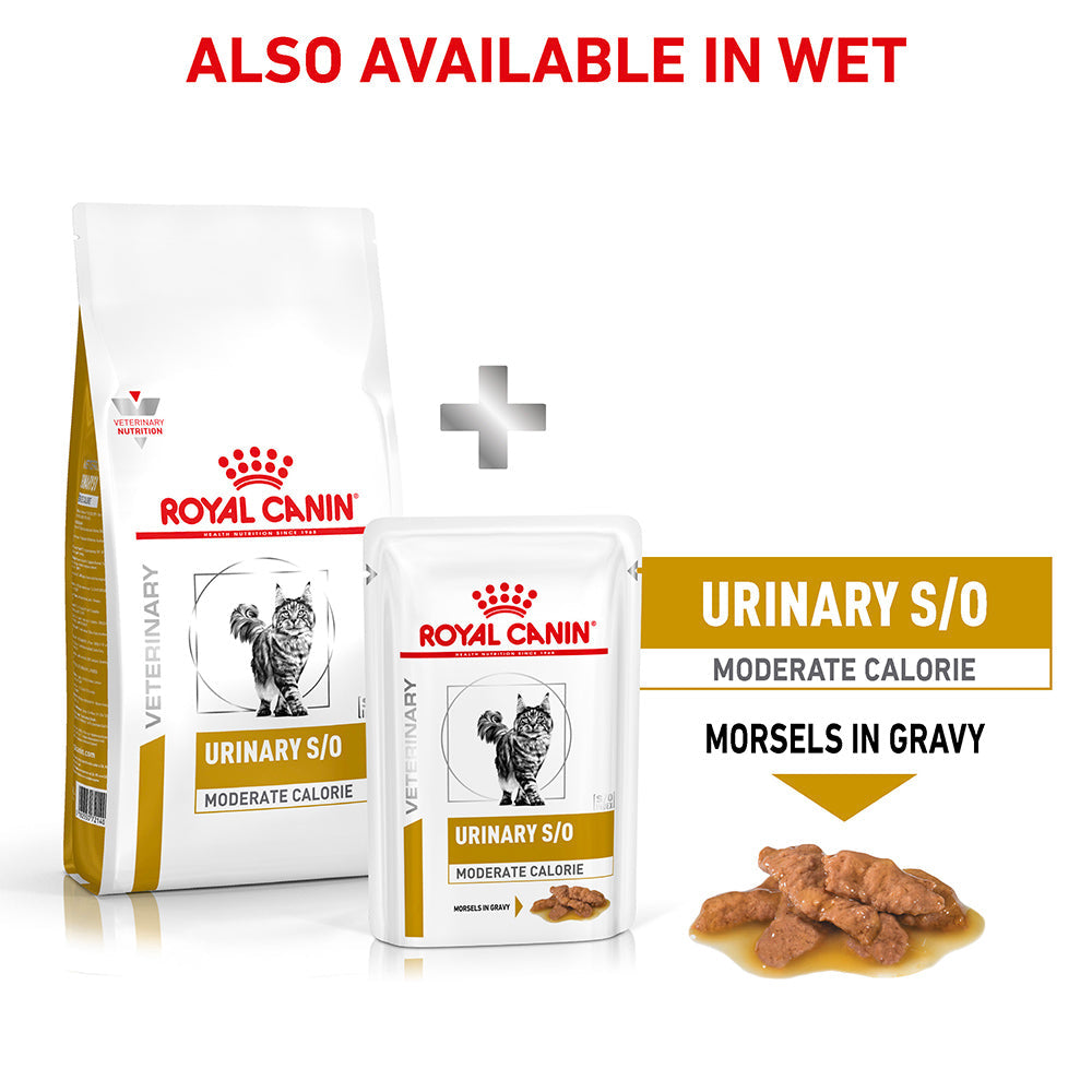Royal Canin Veterinary Urinary S/O Moderate Calorie Dry Cat Food