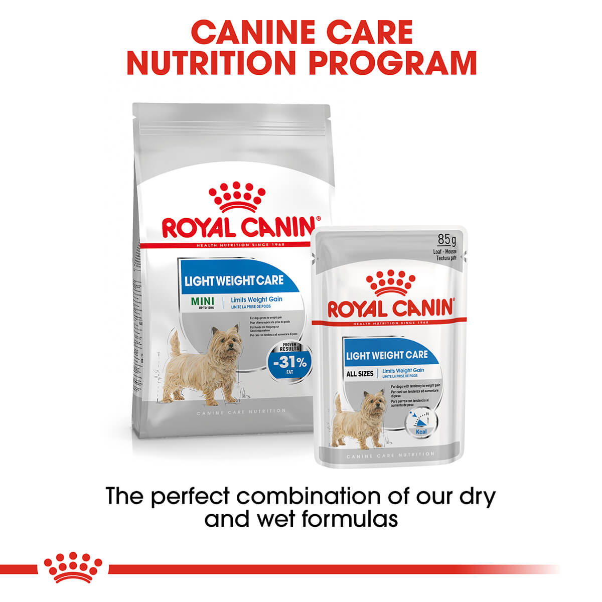 Royal Canin Mini Light Weight Care Adult Dry Dog Food