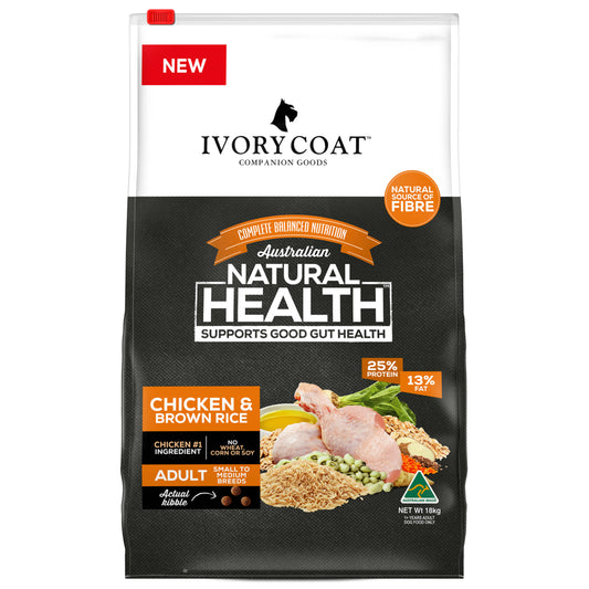 Ivory Coat Adult Chicken & Brown Rice Dry Dog Food