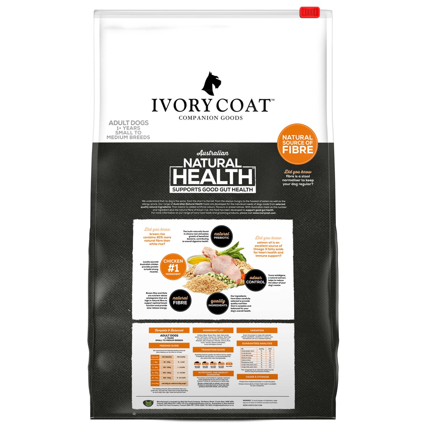 Ivory Coat Adult Chicken & Brown Rice Dry Dog Food