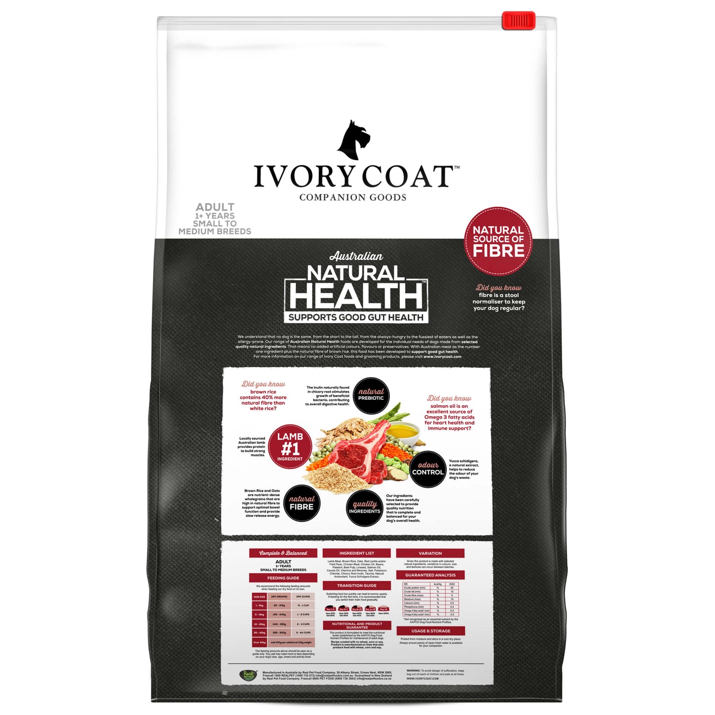 Ivory Coat Adult Lamb & Brown Rice Dry Dog Food