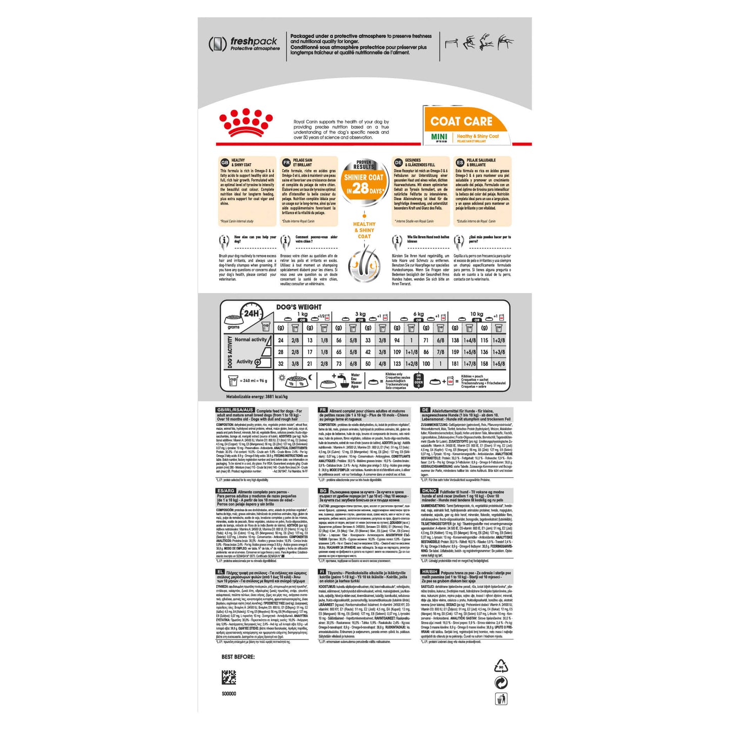 Royal Canin Mini Coat Care Adult Dry Dog Food (100000018997) [default_color]