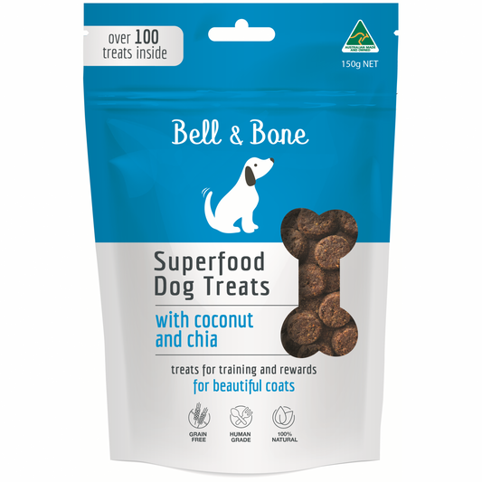Bell & Bone Coconut & Chia Superfood Dog Treats