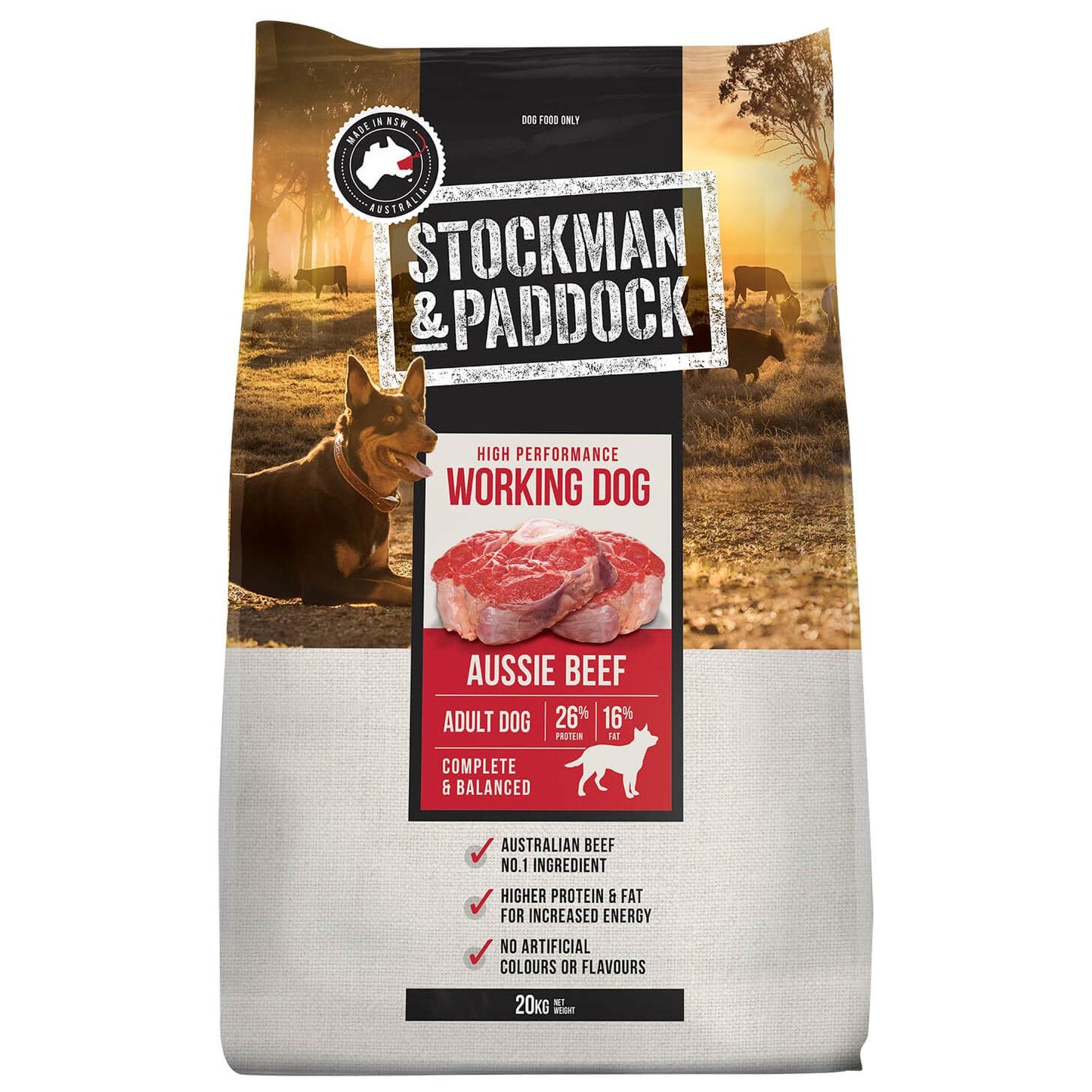 Stockman & Paddock Working Dog Dry Dog Food
