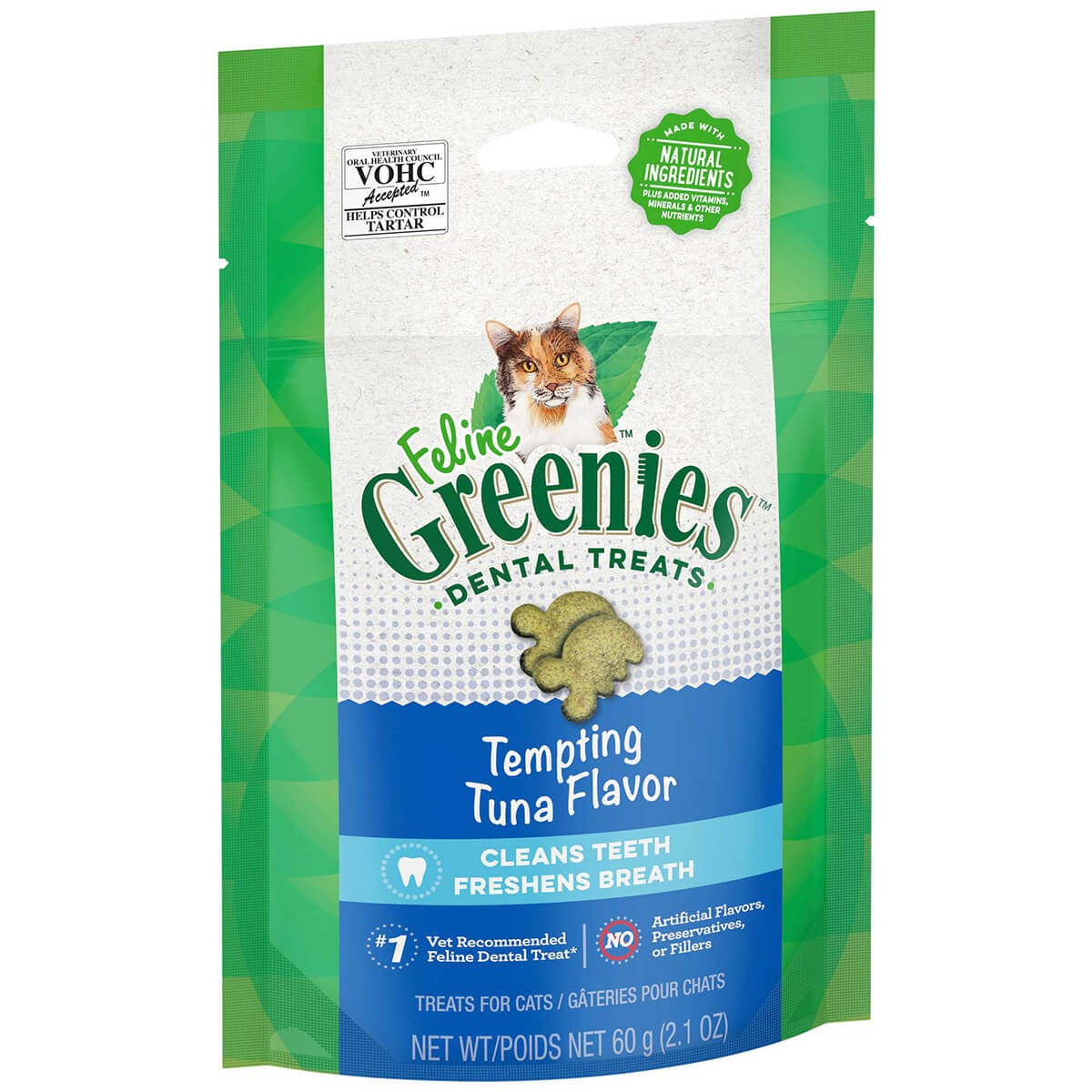 Greenies Tempting Tuna Feline Cat Dental Treats