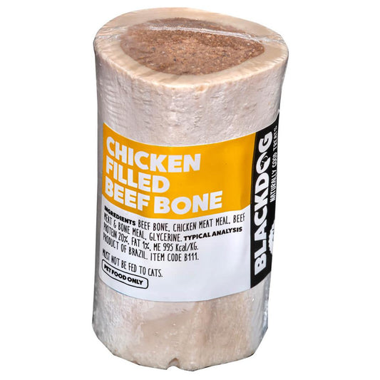 Blackdog Chicken Filled Beef Bone Dog Treat
