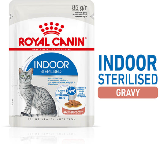 Royal Canin Indoor Gravy Wet Cat Food