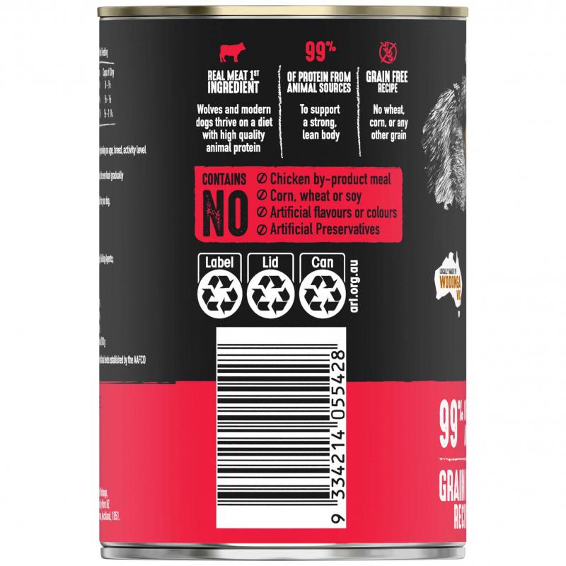 Crave Adult Beef Pate Wet Dog Food