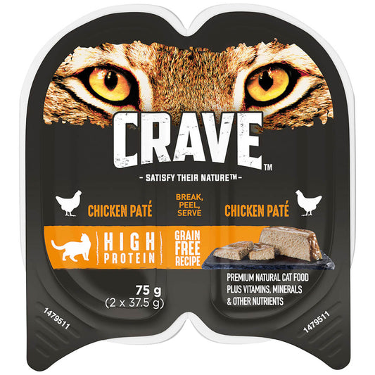 Crave Perfect Portions Chicken Gravy Wet Cat Food