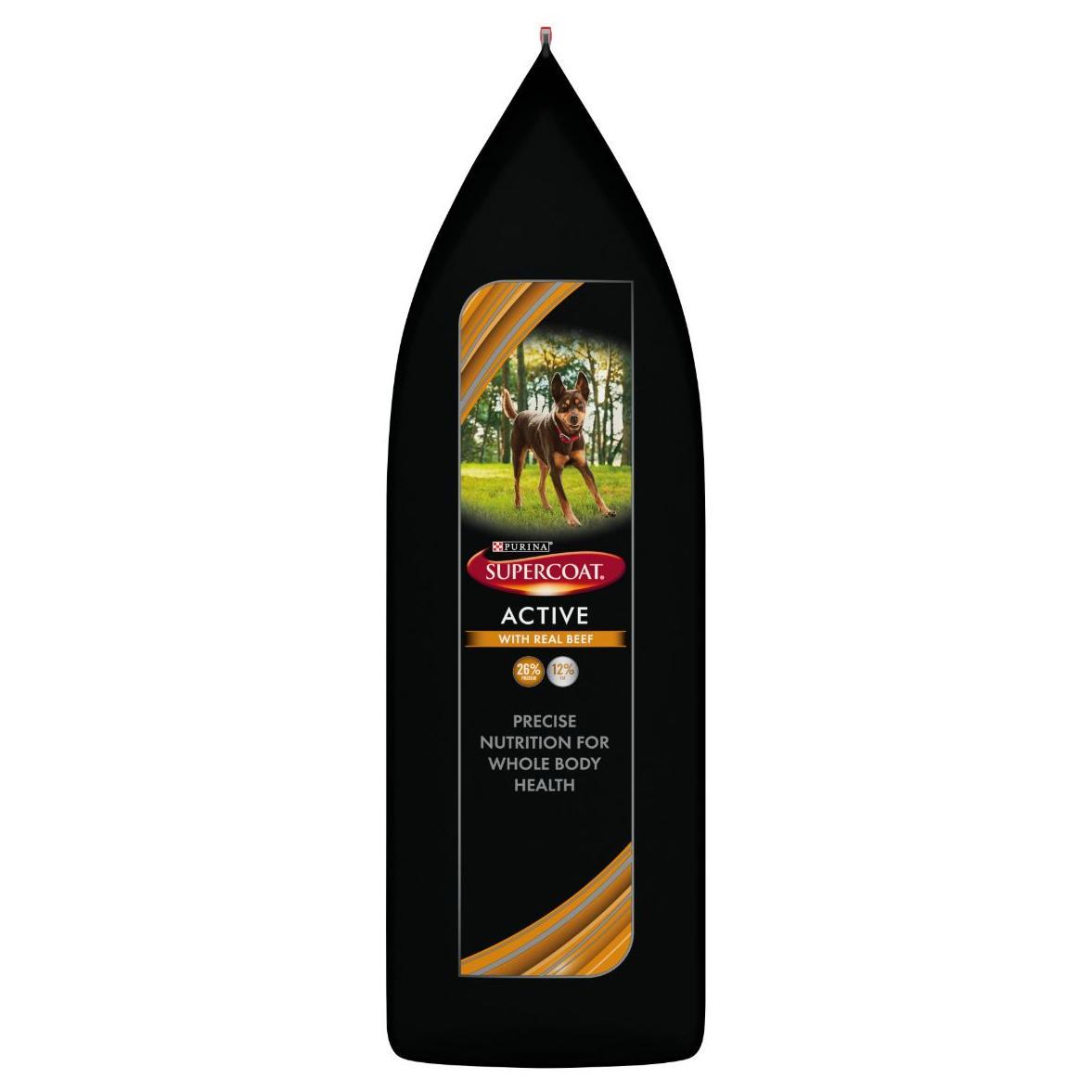 Supercoat Smartblend Active Adult Beef Dry Dog Food