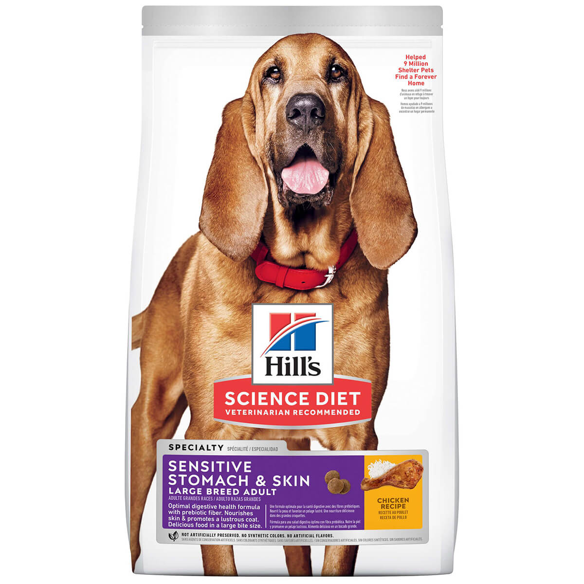 Hill's Science Diet Sensitive Stomach & Skin Large Breed Adult Dry Dog Food 13.6kg