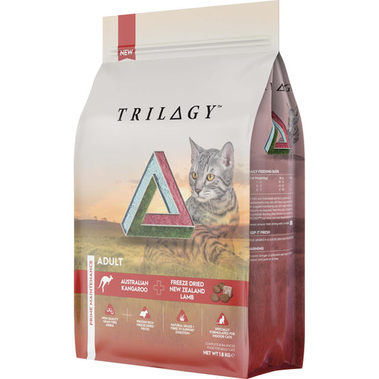 Trilogy Adult Kangaroo Dry Cat Food 1.8kg
