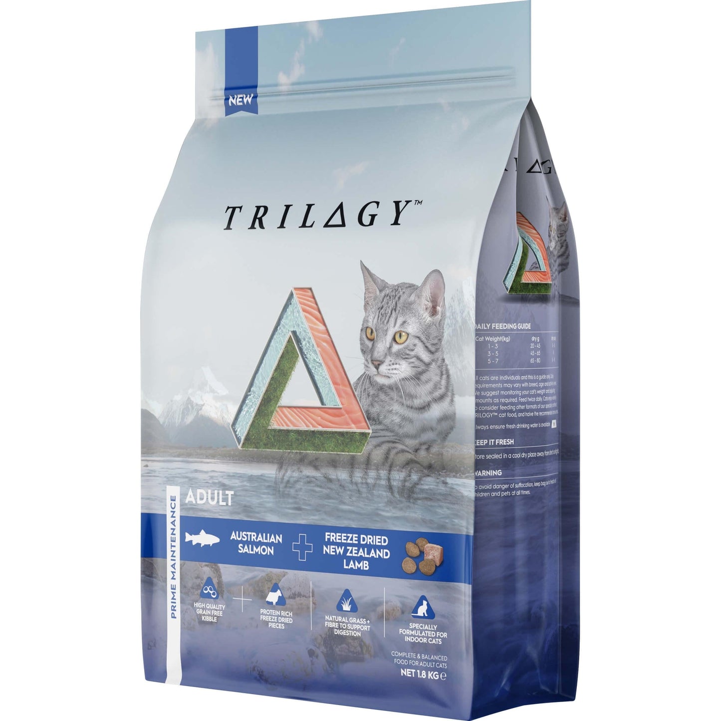 Trilogy Adult Salmon Dry Cat Food 1.8kg