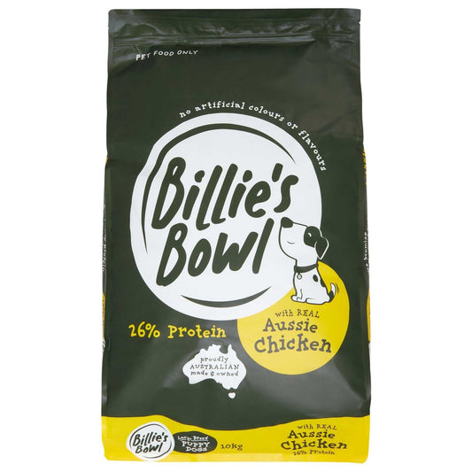 Billie's Bowl Large Breed Puppy with Aussie Chicken Dry Dog Food