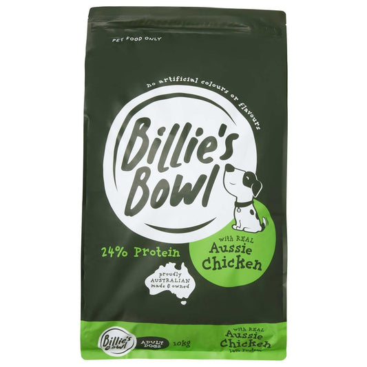 Billie's Bowl Adult with Aussie Chicken Dry Dog Food
