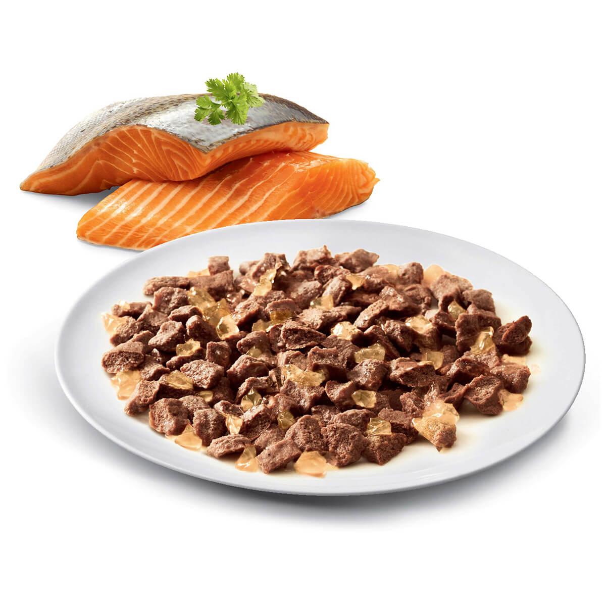 OPTIMUM Kitten Salmon Chunks In Jelly Wet Cat Food