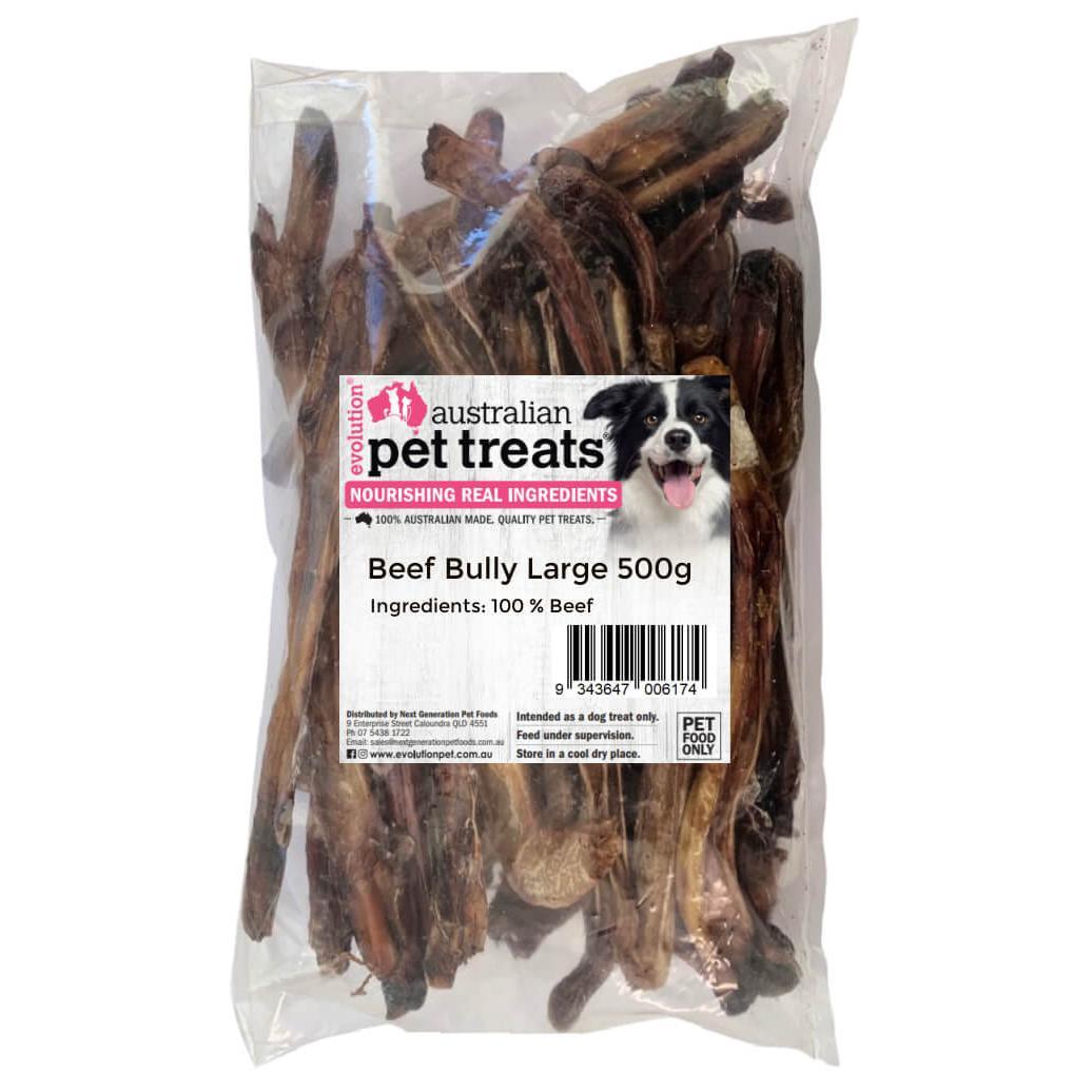 Australian Pet Treats  Bully Stick Dog Treats 500G