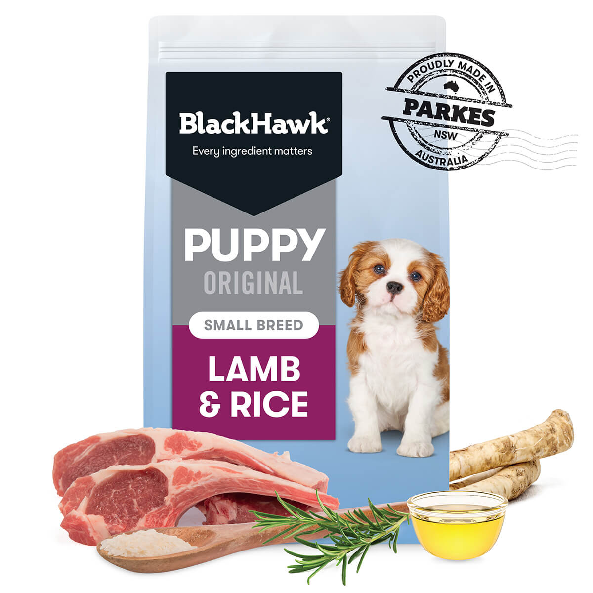 Black Hawk Puppy Lamb & Rice Small Breed Dry Dog Food (100000059928) [default_color]