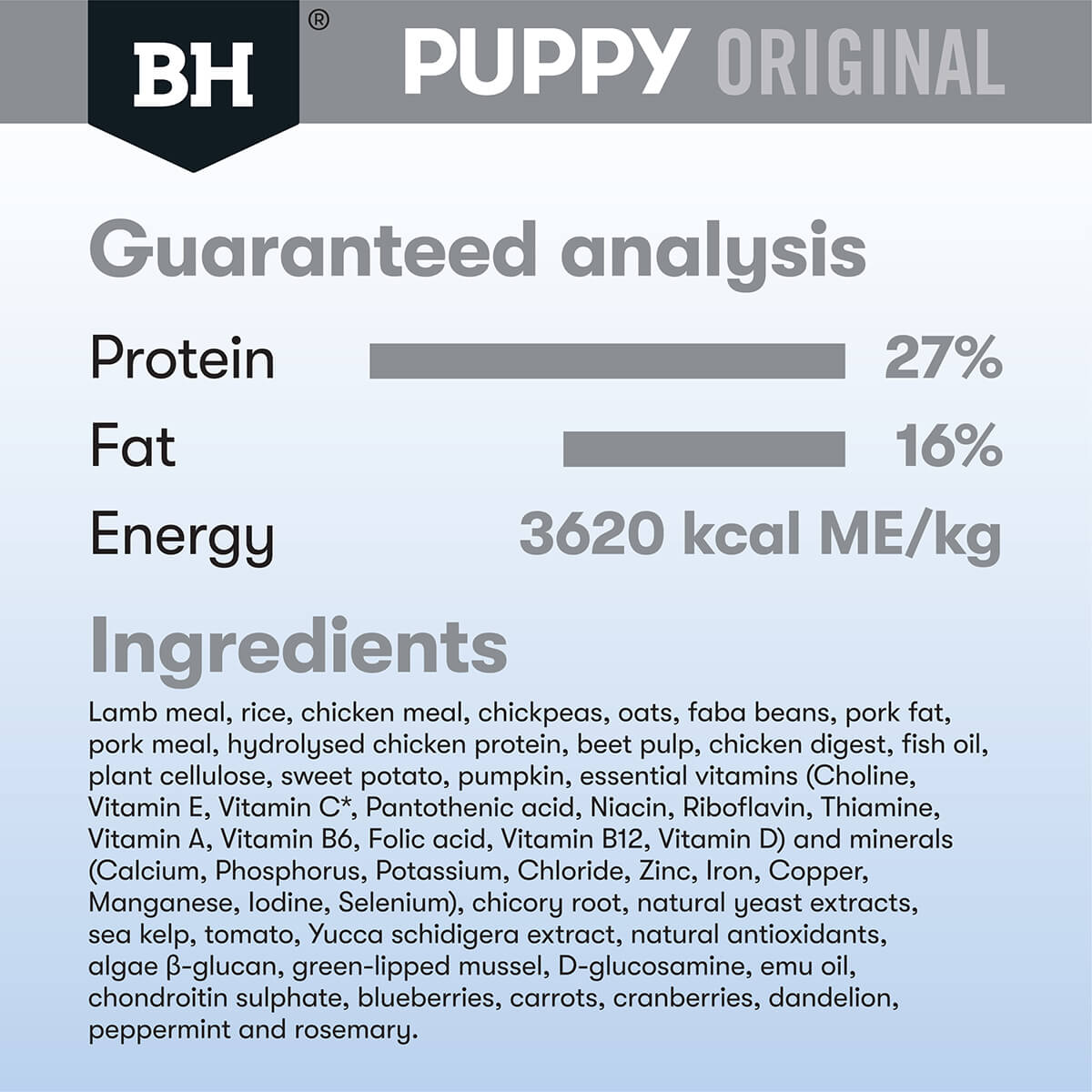 Black Hawk Puppy Lamb & Rice Large Breed Dry Dog Food (100000059933) [default_color]