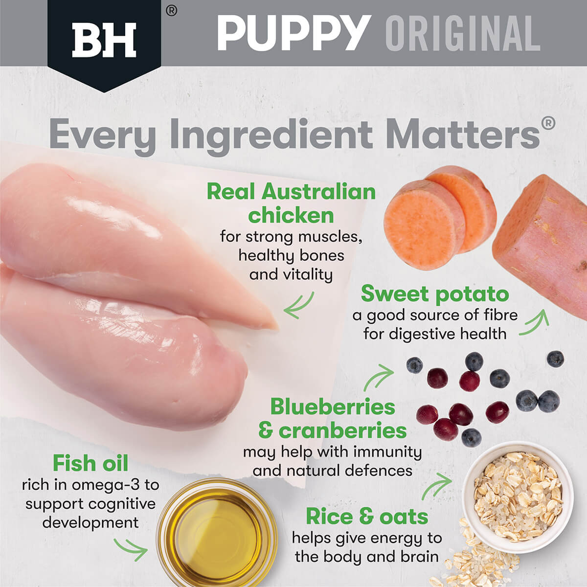 Black Hawk Puppy Chicken & Rice Small Breed Dry Dog Food (100000059935) [default_color]