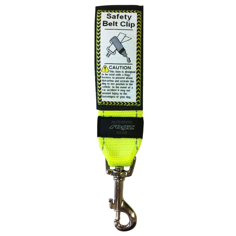 Rogz Landing Strip Dog Car Safety Belt Clip