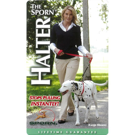 Sporn  Black  Stop Pull Dog Harness