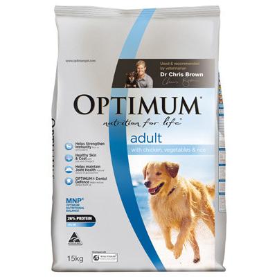 Optimum Adult Chicken, Vegetables & Rice Dry Dog Food