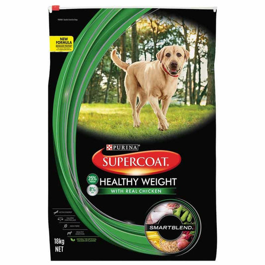 Supercoat Smartblend Healthy Weight Adult Chicken Dry Dog Food