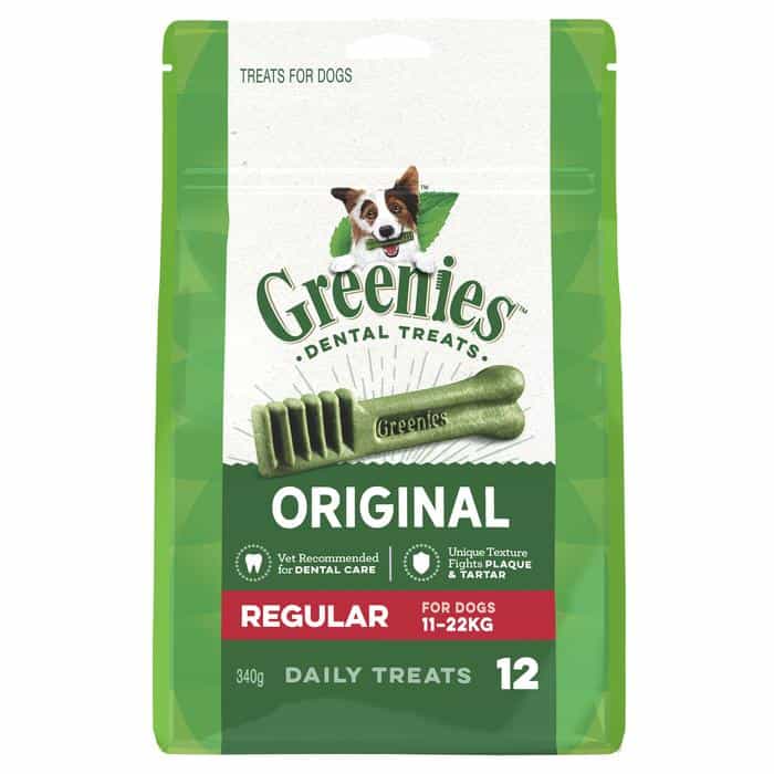 Greenies Regular Dental Chews For Medium Dogs Treats