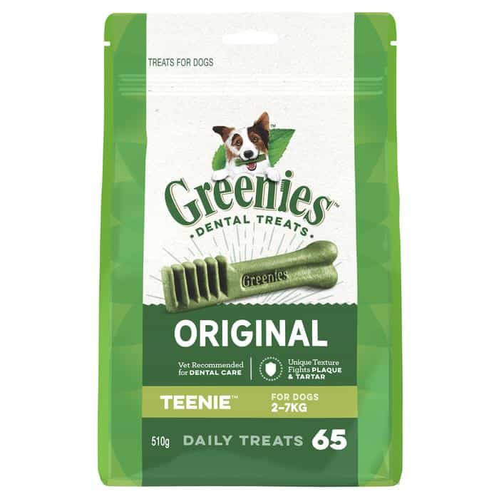 Greenies Teenie Dental Chews for Extra Small Dogs Treats