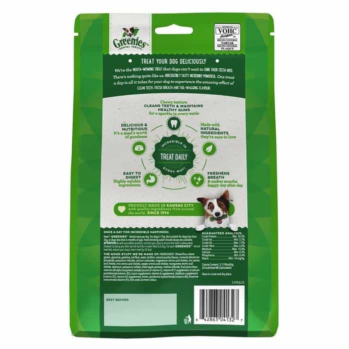 Greenies Teenie Dental Chews for Extra Small Dogs Treats
