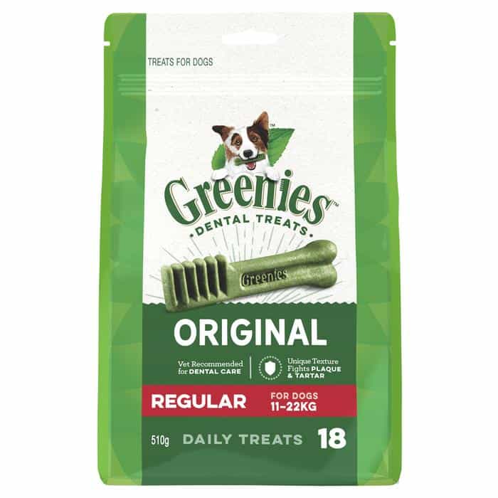 Greenies Regular Dental Chews For Medium Dogs Treats