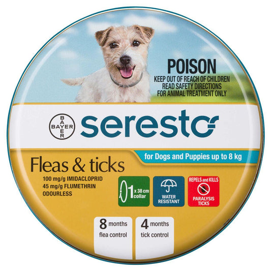 Seresto Tick & Flea Collar Small Dog <8kg