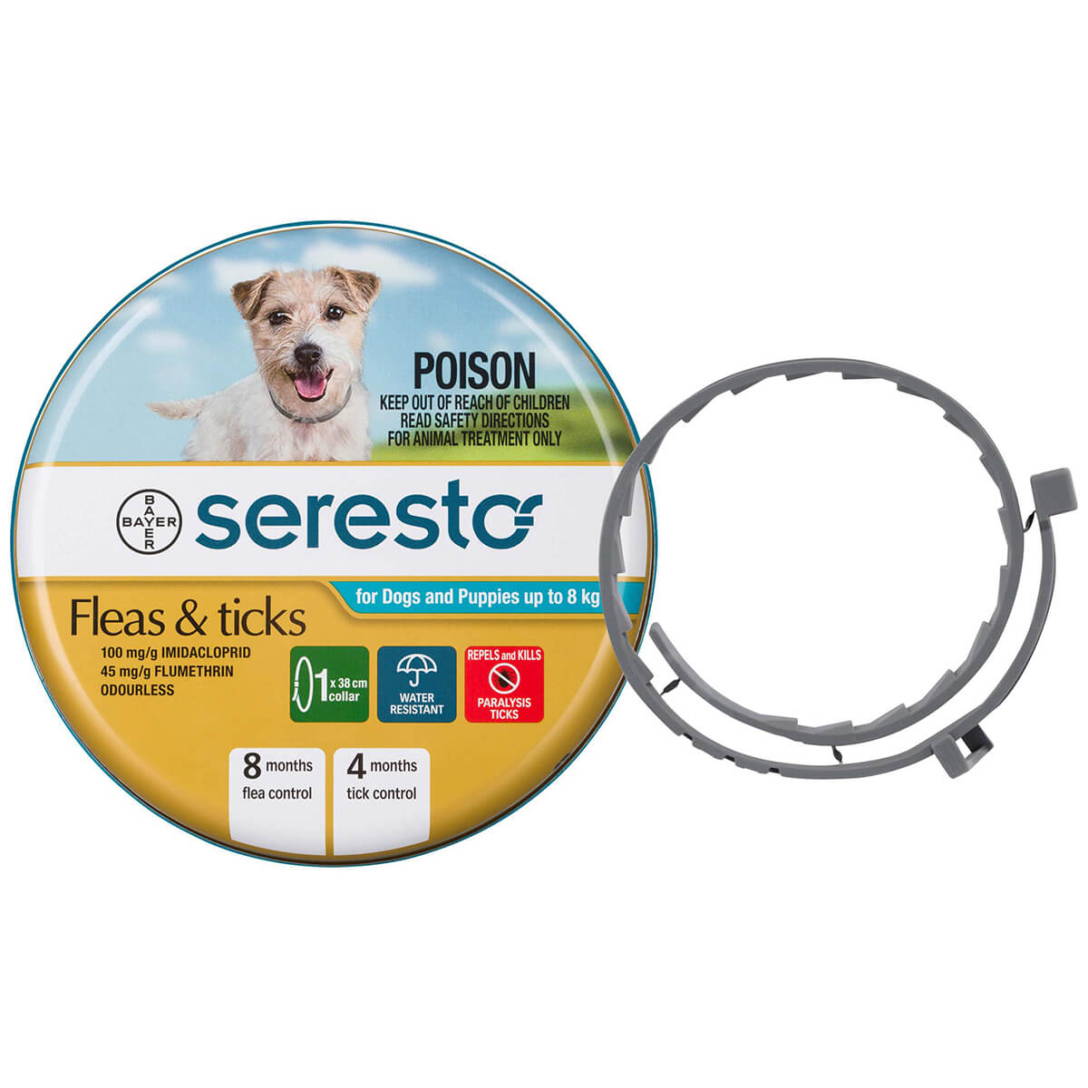 Seresto Tick & Flea Collar Small Dog <8kg