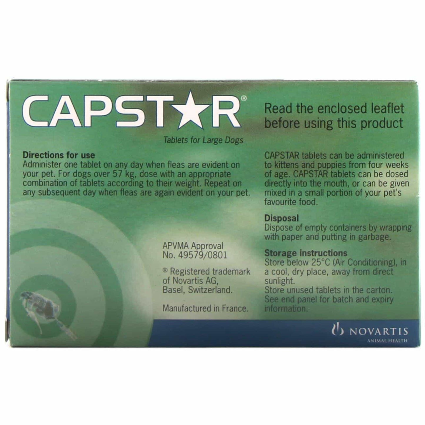 Capstar Flea Treatment 11-57kg Dog
