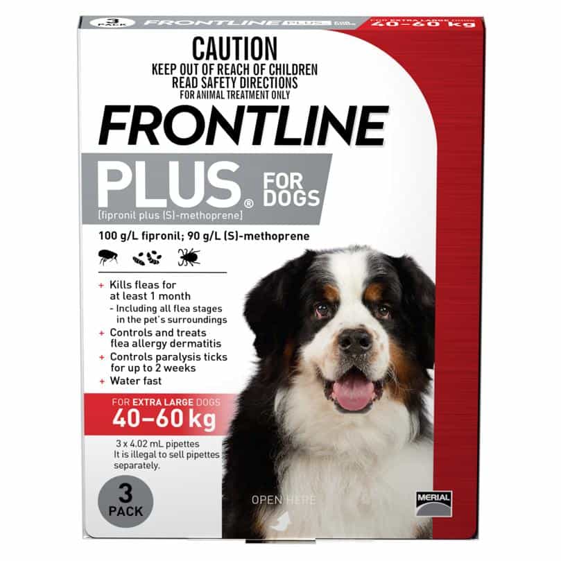 Frontline Plus - Flea Treatment for Dogs 40kg - 60kg