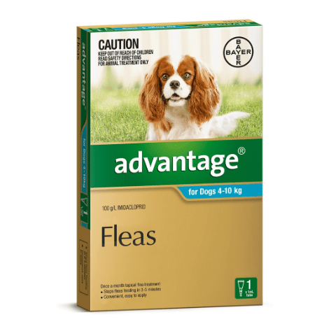 Advantage Flea Treatment 4-10kg Dog