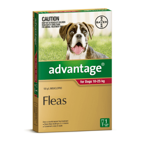 Advantage Flea Treatment 10-25kg Dog