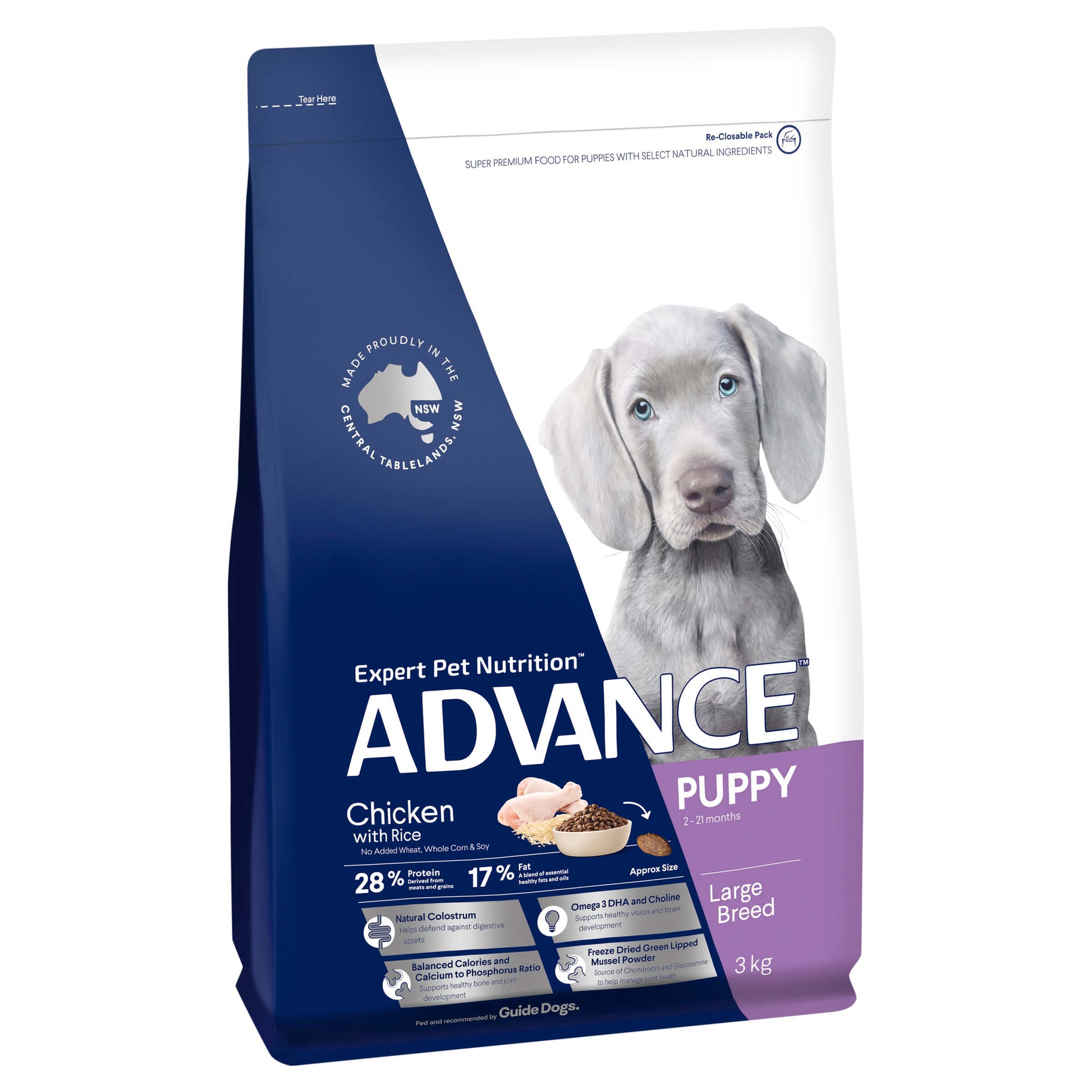 Advance Large Breed Puppy Chicken Dry Dog Food (122711000082) [default_color]
