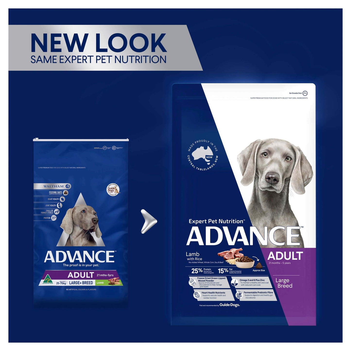Advance Large Plus Adult Lamb Dry Dog Food